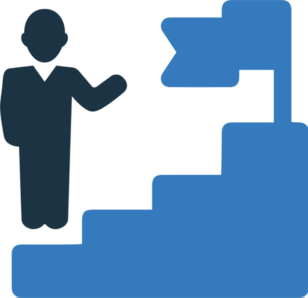 商业职业成长图标简单的编辑图片下载