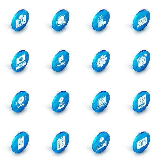 设置时钟与屏蔽浪费时间日历图片下载