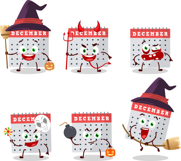 万圣节卡通表情图片下载