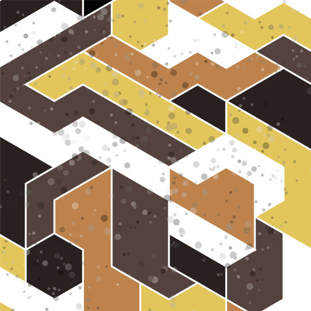 抽象马赛克形状几何图片下载