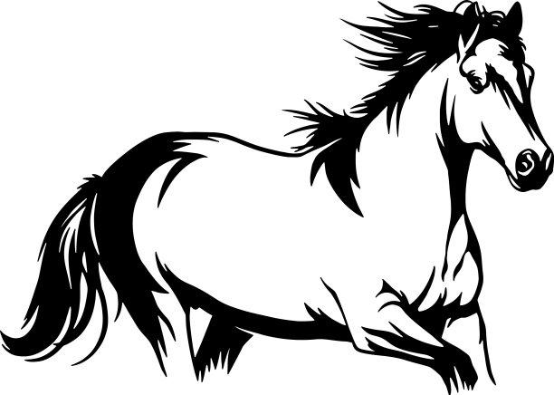 马设计创意马图片下载
