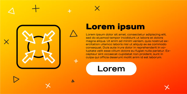 线目标财务目标概念图标孤立图片下载
