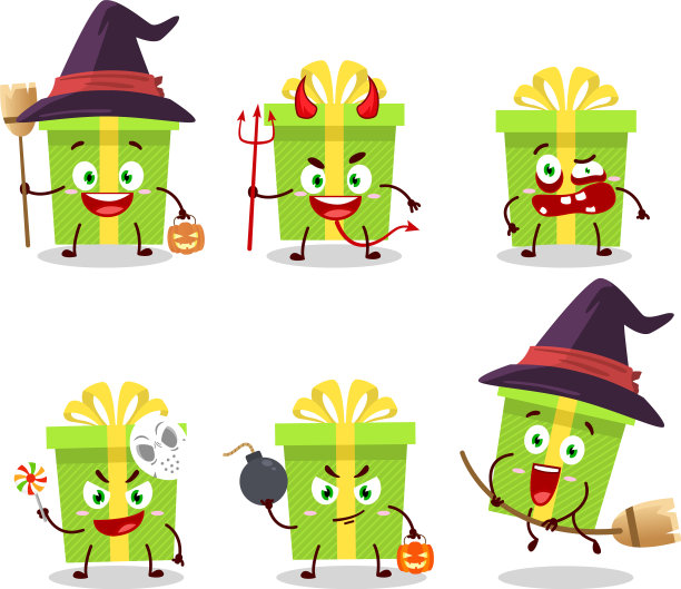 万圣节卡通表情图片下载