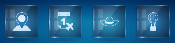 设置地点的日历和飞机优雅的女人图片下载