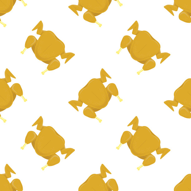 烤鸡体分离在白色背景上图片下载