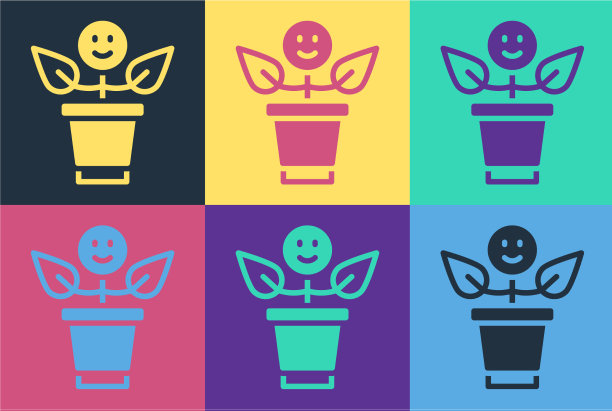 波普艺术的死党或最好的朋友永远icon孤立图片下载