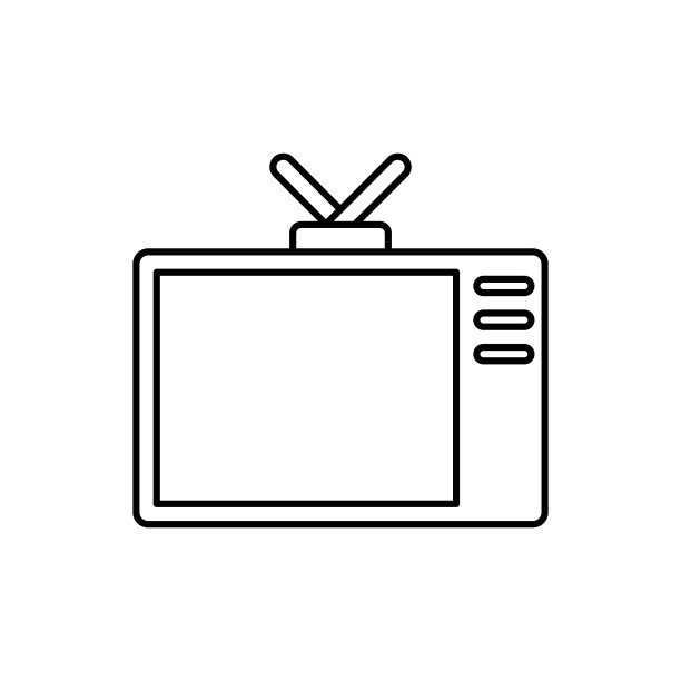 电视图标显示图标图片下载