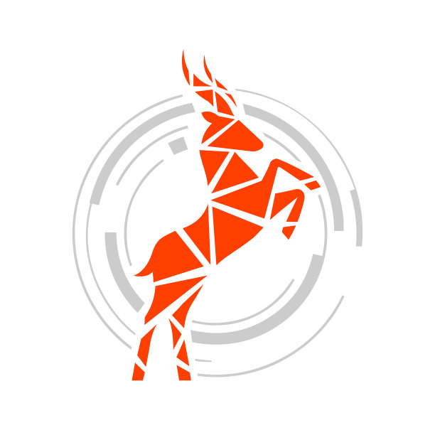 技术标志立山羚羊鹿图片下载