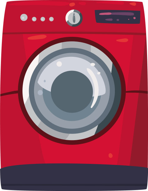 洗衣机红图片下载
