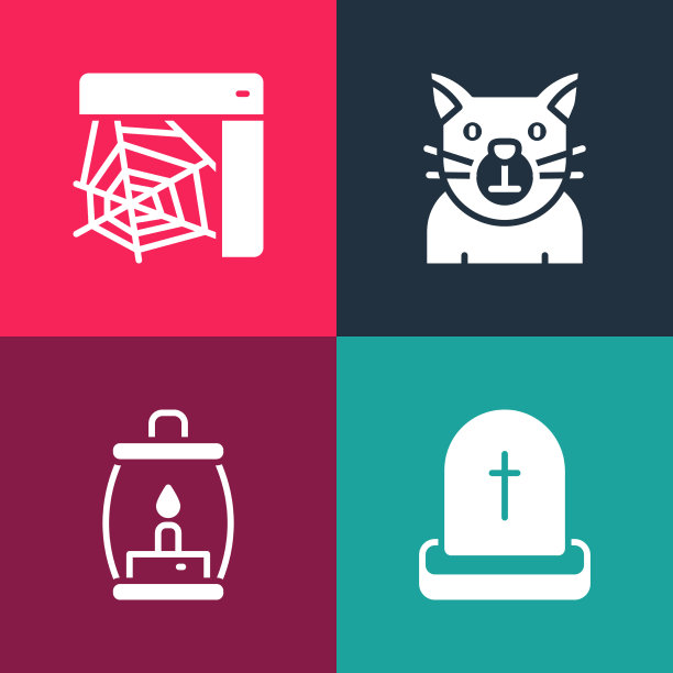 设置流行艺术墓碑与rip写野营图片下载