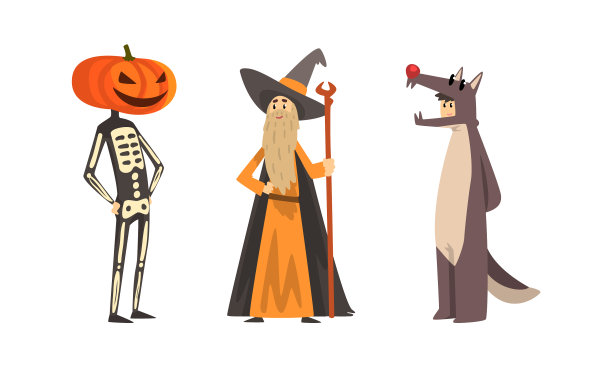 男主角穿着狂欢节服装图片下载