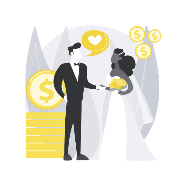 婚姻便利抽象概念图片下载