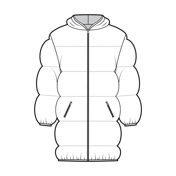 羽绒夹克外套技术时尚图片下载