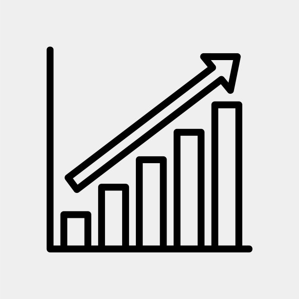 任何项目的利润线条风格图标图片下载