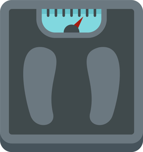 人秤图标平孤立图片下载