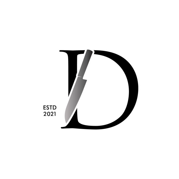 首字母d烹饪刀图片下载