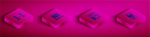 设置等距线绳屏障电影院礼堂图片下载