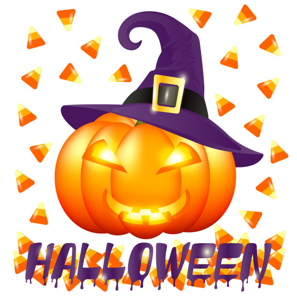 有南瓜和糖果图片下载