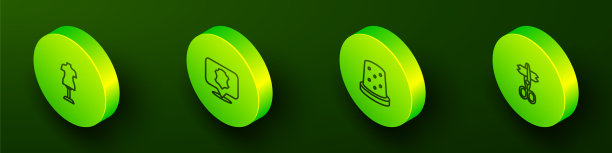 设置等距线人体模特皮革顶针图片下载