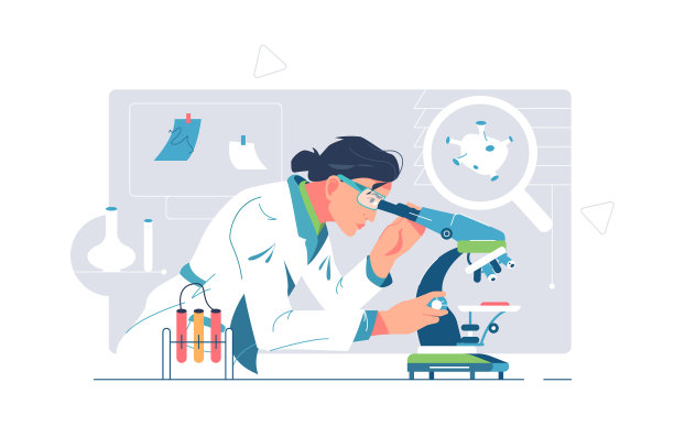 工人们在实验室里进行科学研究图片下载