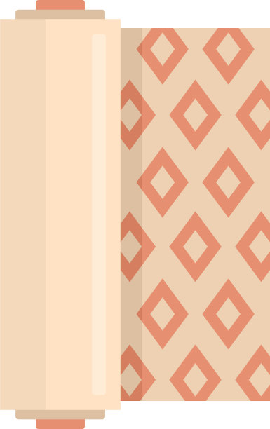 建筑油毡图标平孤立图片下载