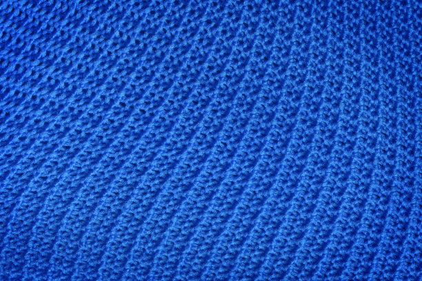 蓝色织物纹理背景，抽象织物图案图片下载