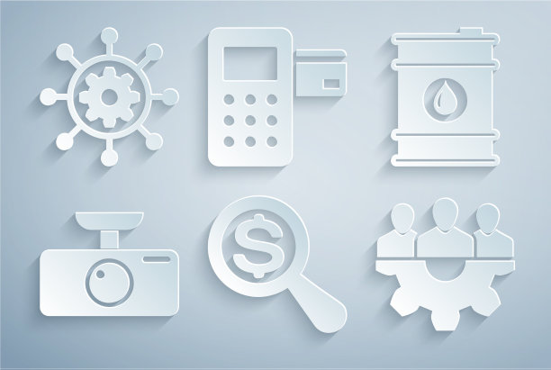 设置放大镜和美元桶油车图片下载