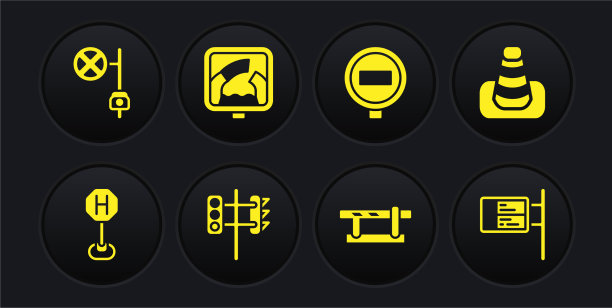 设置医院道路交通交通灯图片下载