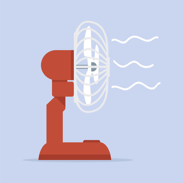 红桌风机图标图片下载