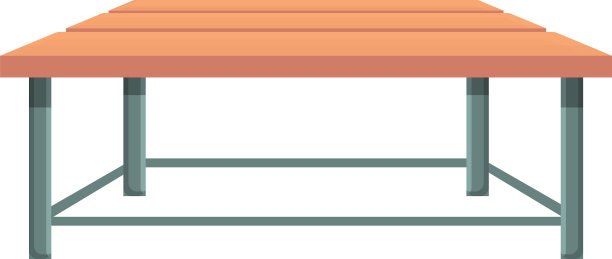 户外木桌图标卡通公园图片下载