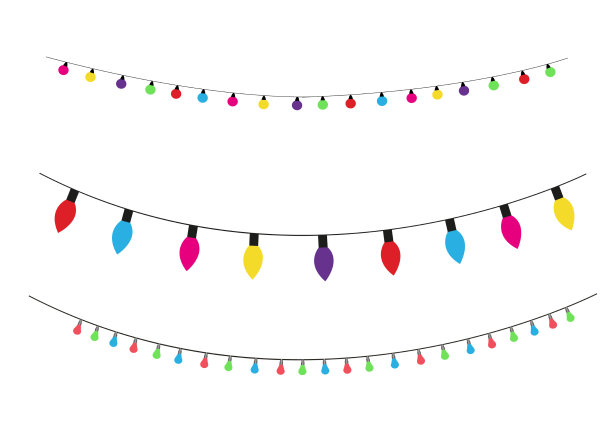 发光的灯，花环装饰led霓虹灯图片下载