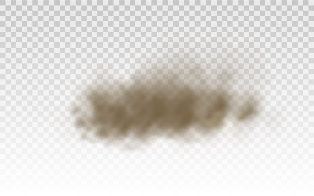 飞沙棕尘云风沙暴图片下载