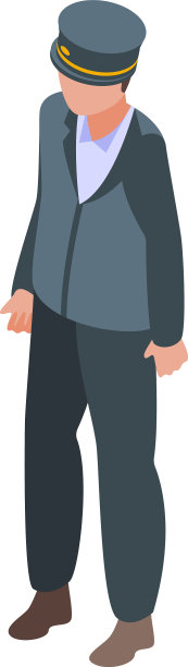 飞机驾驶员图标内等距平面图片下载