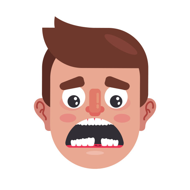 人嘴里缺一颗牙，需要补一颗牙图片下载