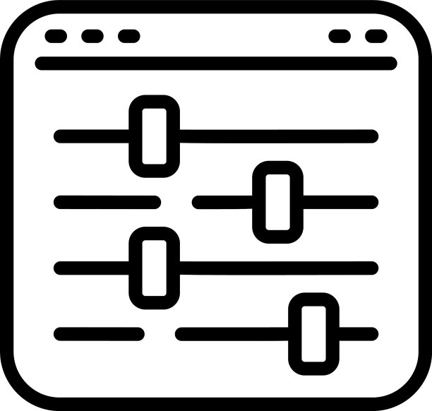 均衡器图标轮廓相等平衡图片下载