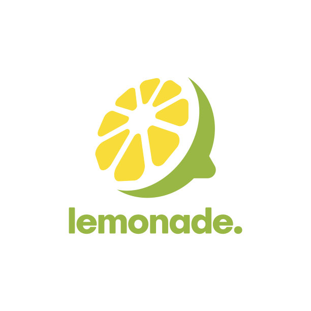 柠檬图标形负空间图片下载