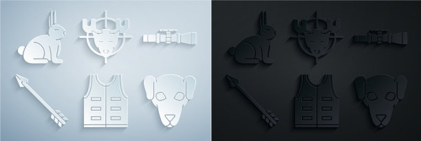 集猎装狙击手光学瞄准器嬉皮士图片下载