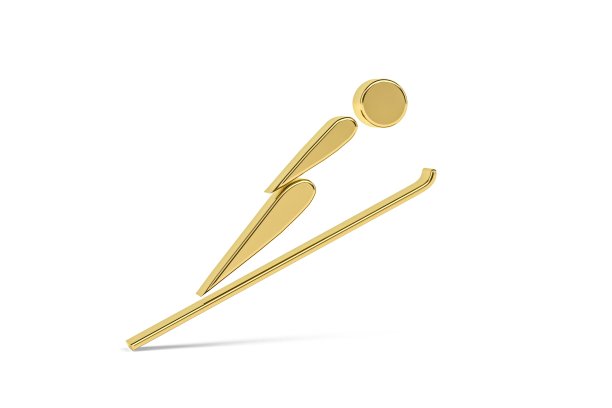 跳台滑雪图标图片下载