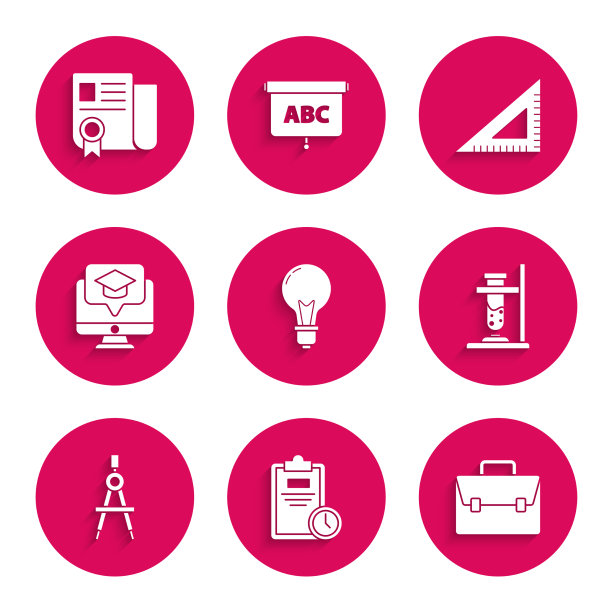 设置灯泡与概念想法考试表图片下载