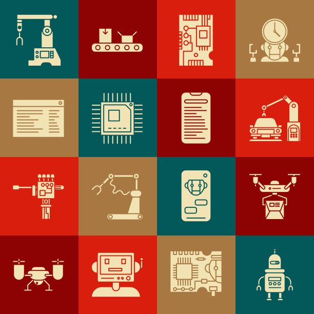 设置机器人电子计算机部件图片下载