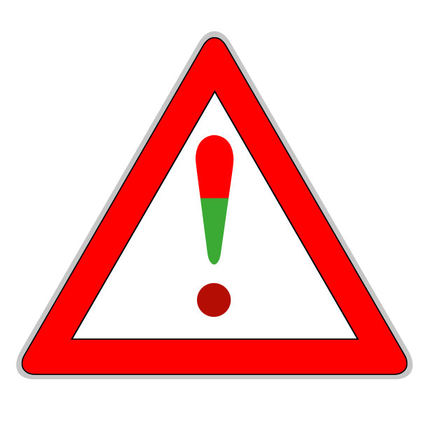 德国交通牌照红绿红孤立在白色背景上图片下载