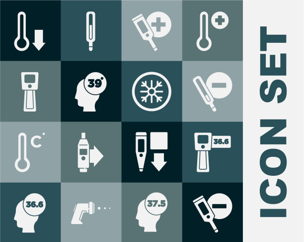 设置数字体温计医用高体温图片下载