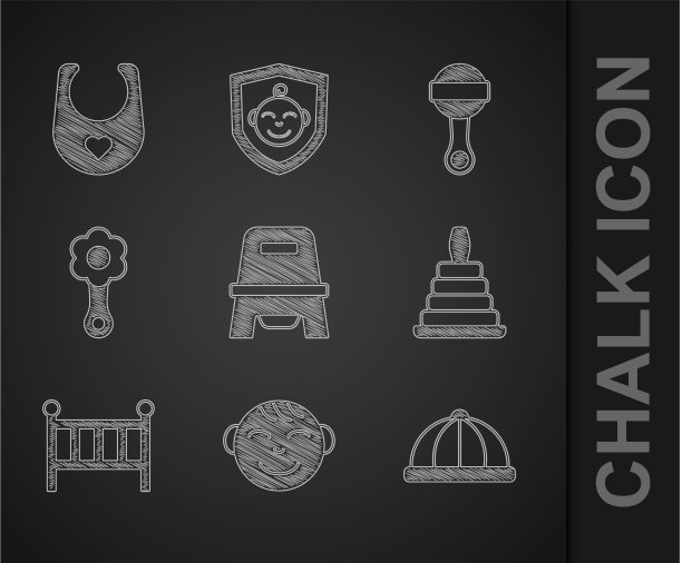 设置婴儿便盆小男孩头帽子金字塔玩具图片下载