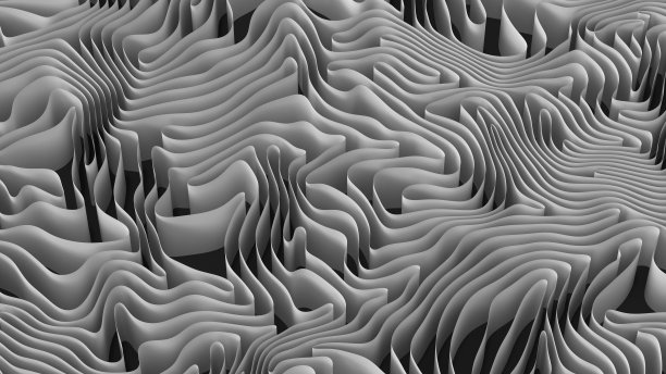 抽象的曲线背景线图片下载