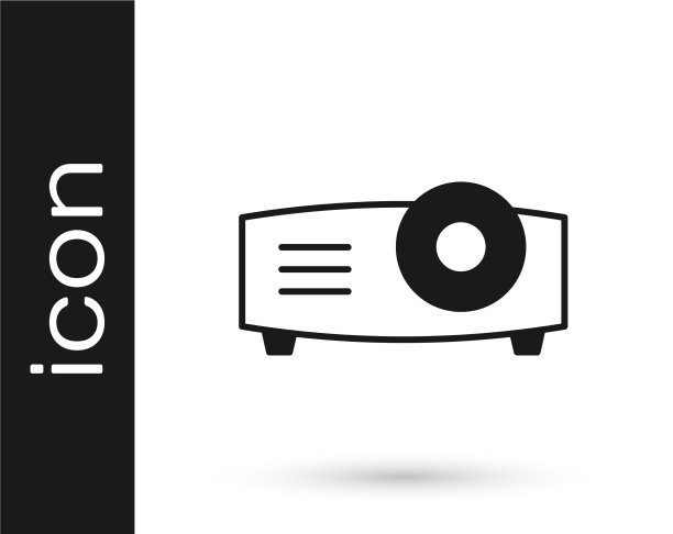 黑色电影胶片放映机图片下载