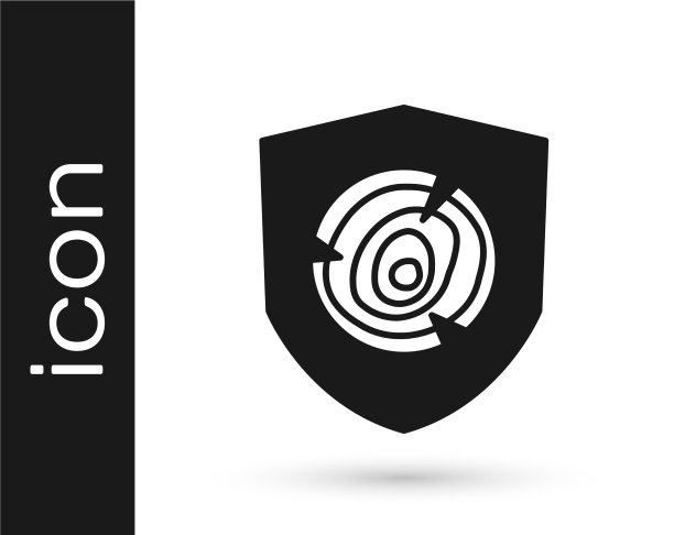 黑色原木图标孤立在白色上图片下载