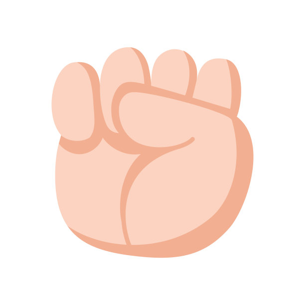 孤立的手做手语图片下载