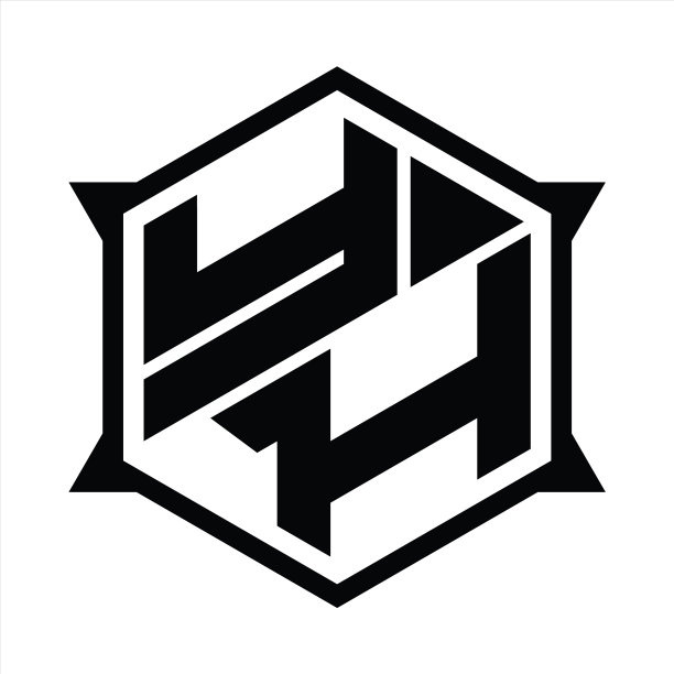 Yh徽标字母组合设计模板图片下载