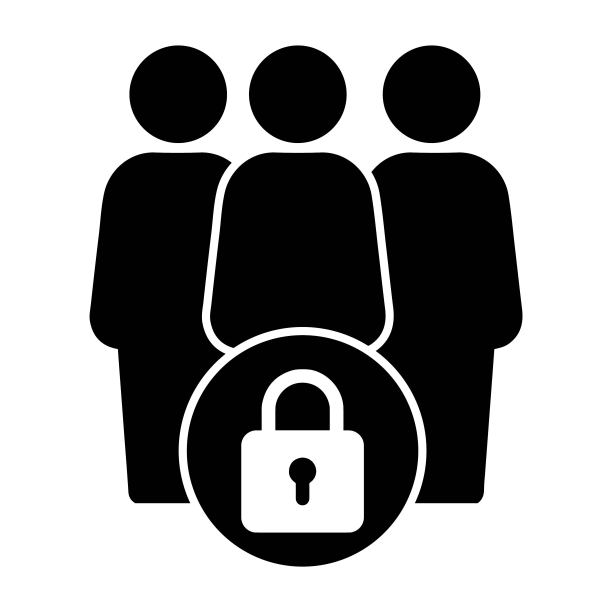 封锁公共安全锁图标图片下载