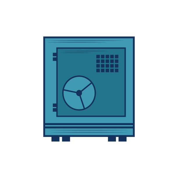 安全隔离在白色背景。矢量平面插图。图片下载